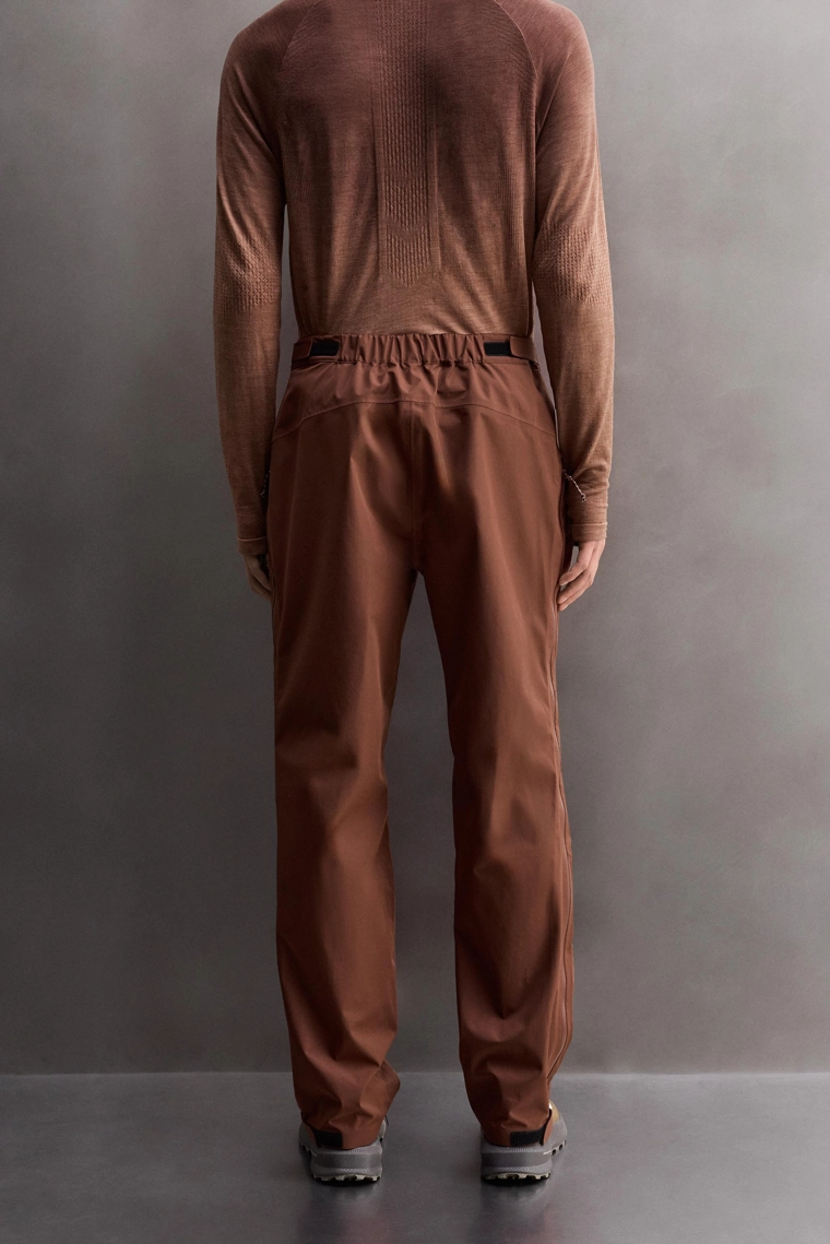 НЕПРОМОКАЕМЫЕ БРЮКИ SHELL ИЗ ВЫСОКОТЕХНОЛОГИЧНОЙ ТКАНИ