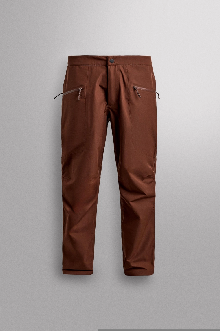 НЕПРОМОКАЕМЫЕ БРЮКИ SHELL ИЗ ВЫСОКОТЕХНОЛОГИЧНОЙ ТКАНИ