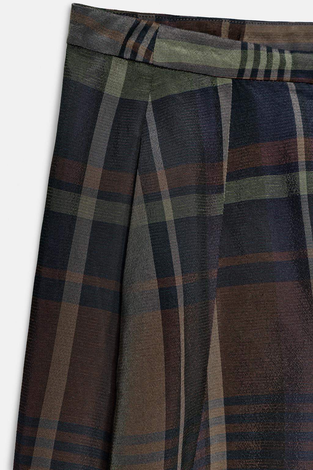 БРЮКИ-БАЛЛОНЫ В КЛЕТКУ ZW COLLECTION