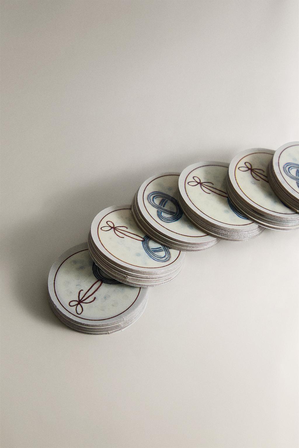 Набор рождественских наклеек (упаковка из 320 штук)