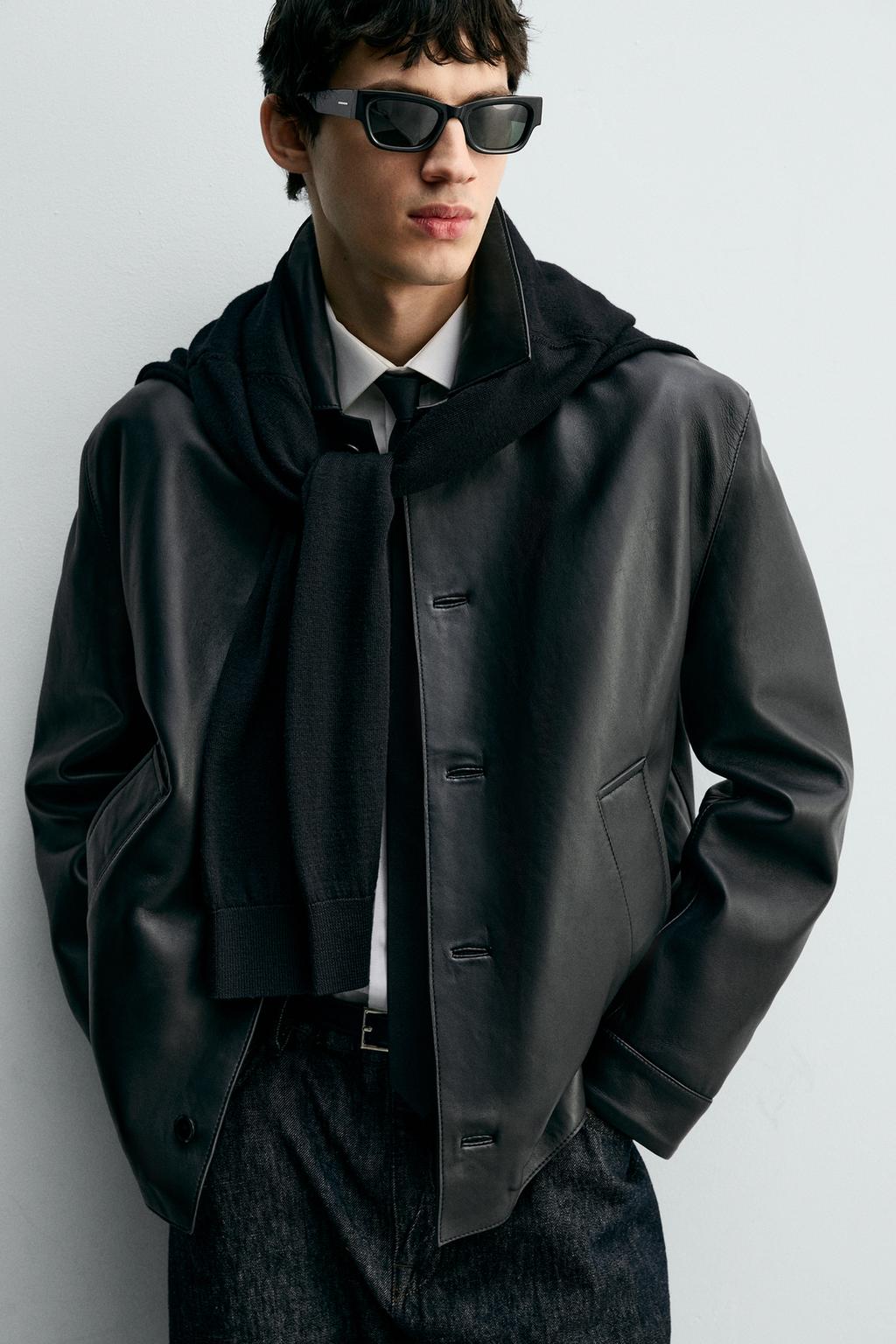 КОЖАНАЯ КУРТКА