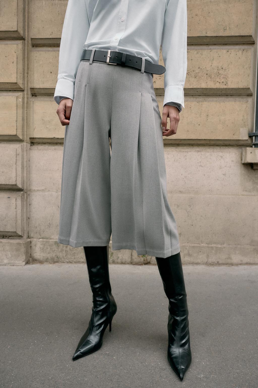 ДЛИННЫЕ БЕРМУДЫ С ЗАЩИПАМИ