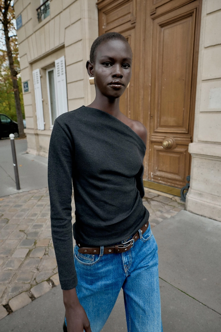 ТОП АСИММЕТРИЧНОГО КРОЯ ИЗ МЯГКОЙ ТКАНИ