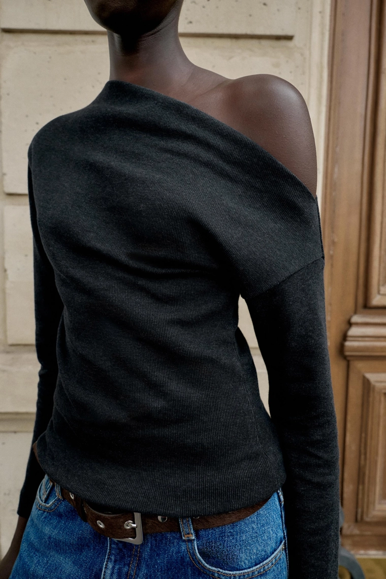 ТОП АСИММЕТРИЧНОГО КРОЯ ИЗ МЯГКОЙ ТКАНИ