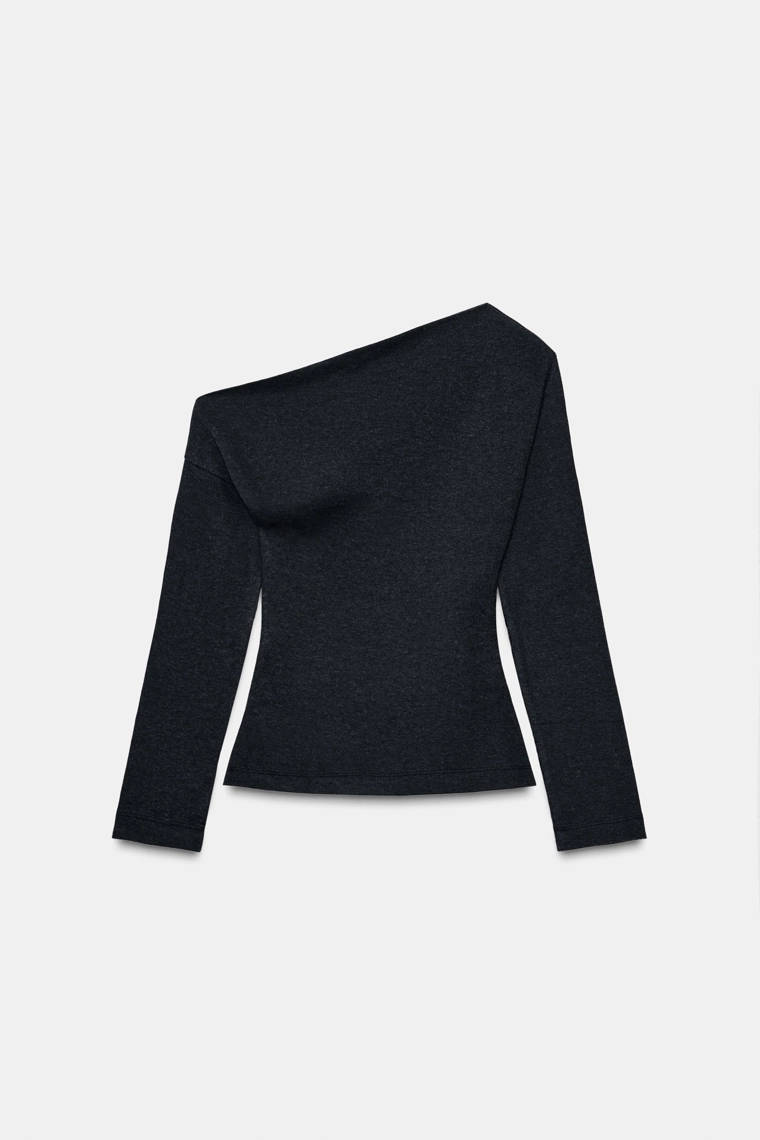 ТОП АСИММЕТРИЧНОГО КРОЯ ИЗ МЯГКОЙ ТКАНИ