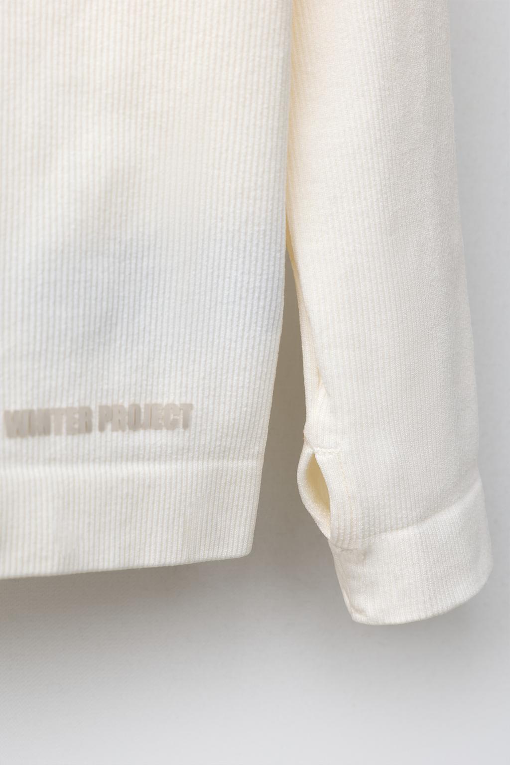 ТЕРМОФУТБОЛКА В РУБЧИК С РЕЛЬЕФНОЙ НАДПИСЬЮ