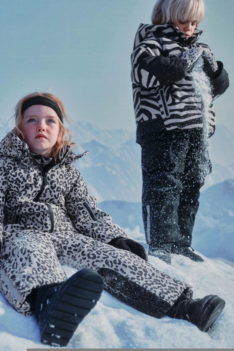 Куртка с зебровым принтом, водонепроницаемая и ветрозащитная