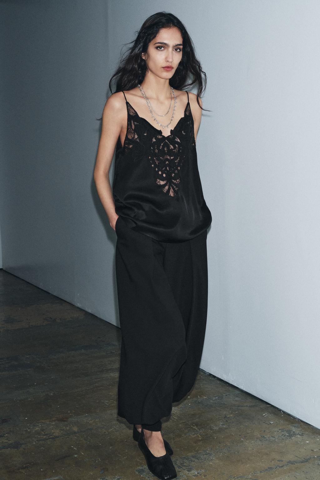 КРУЖЕВНОЙ ТОП — ZW COLLECTION