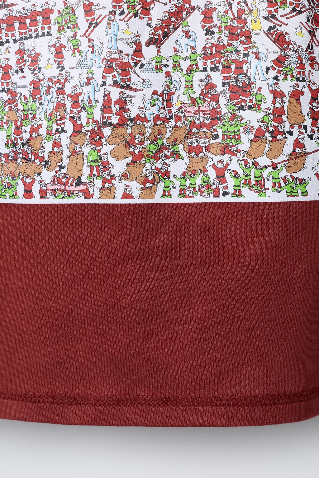 ФУТБОЛКА С ПРИНТОМ ГДЕ УОЛЛИ? ® DREAMWORKS ©