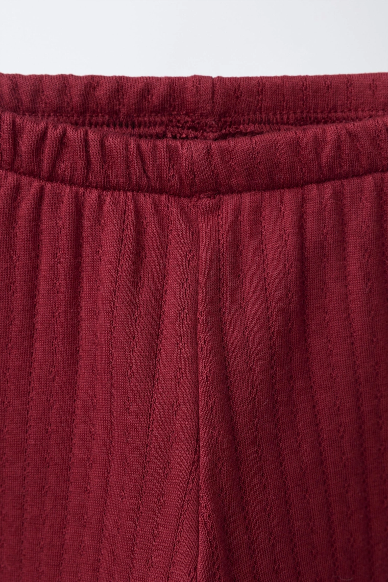 Леггинсы из вязаного хлопка pointelle