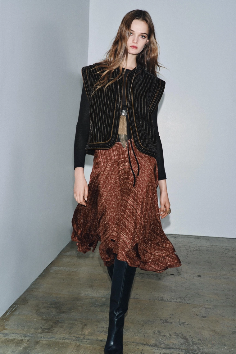 Жилет из вельвета zw collection limited edition