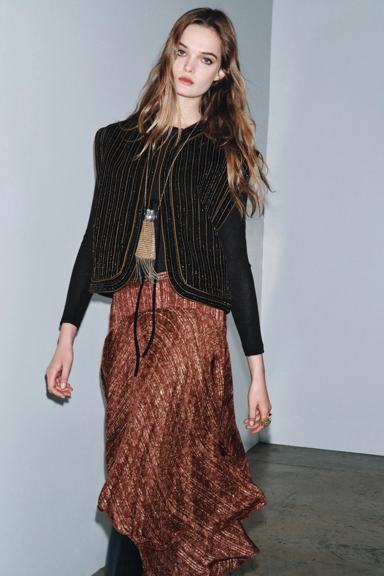 Жилет из вельвета zw collection limited edition