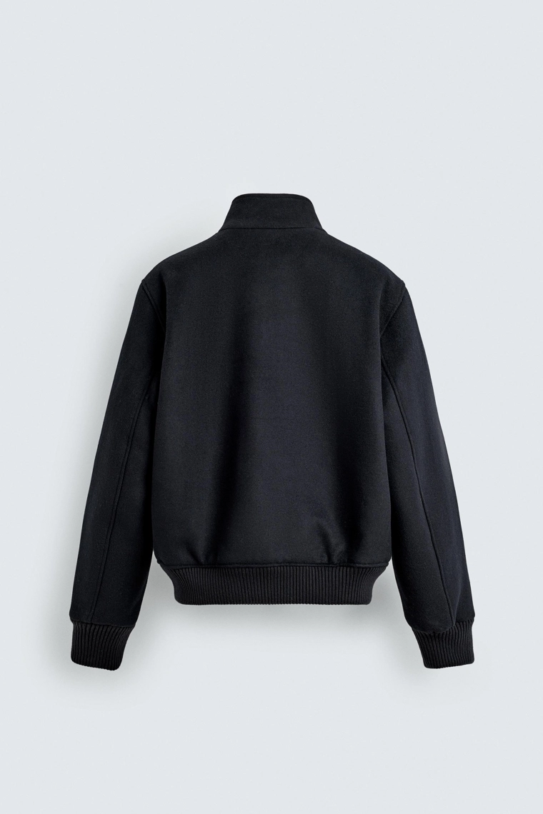 Стеганая куртка из шерсти