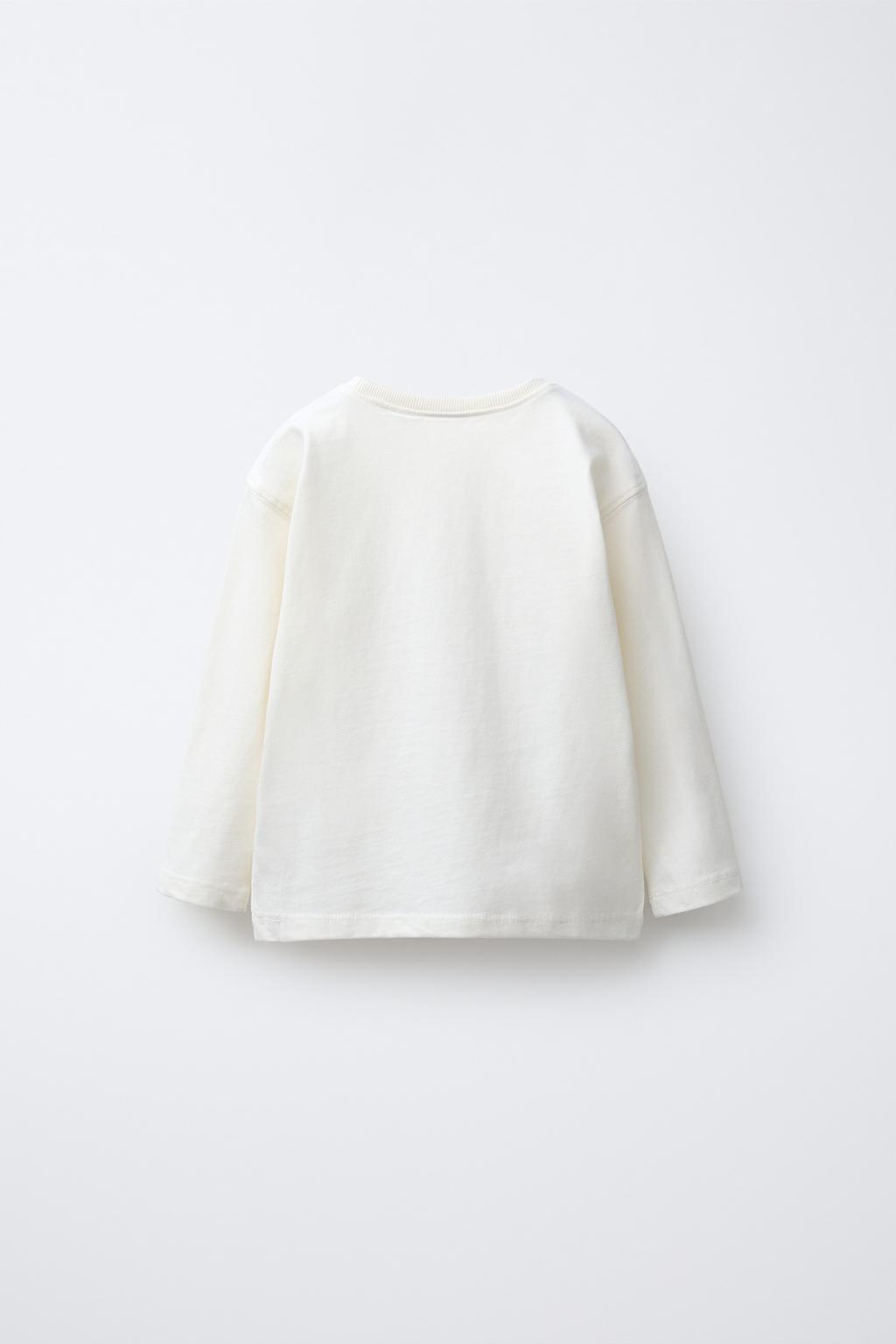 ФУТБОЛКА С АКВАРЕЛЬНЫМ ПРИНТОМ И БАНТОМ