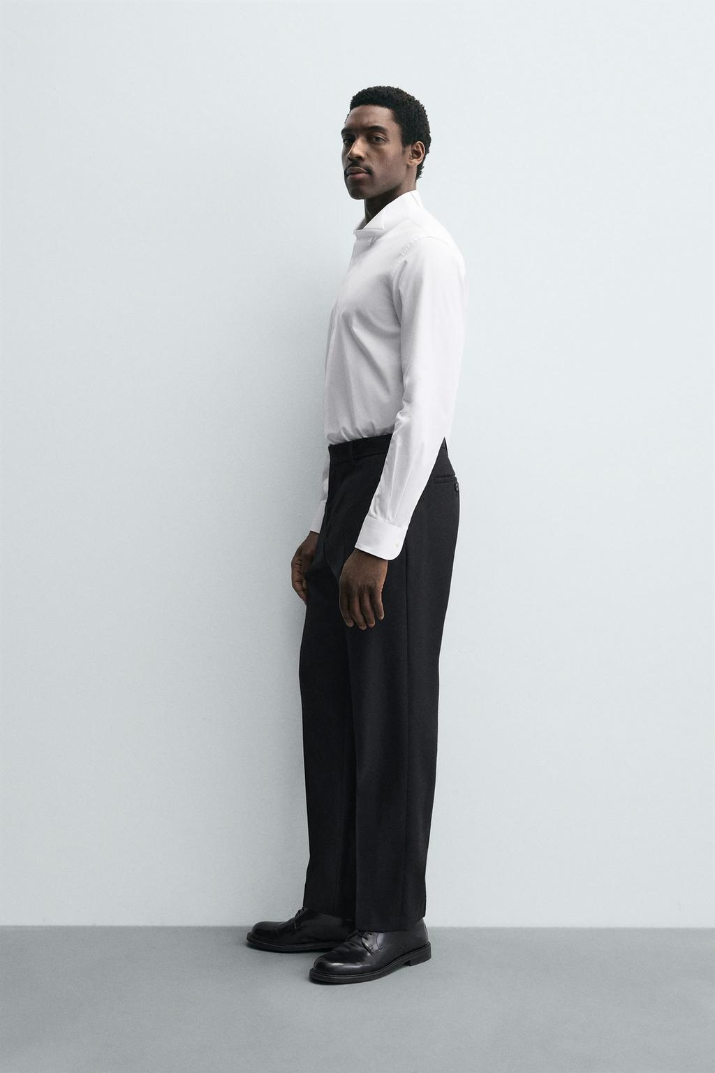 РУБАШКА С ВОРОТНИКОМ «БАБОЧКА»