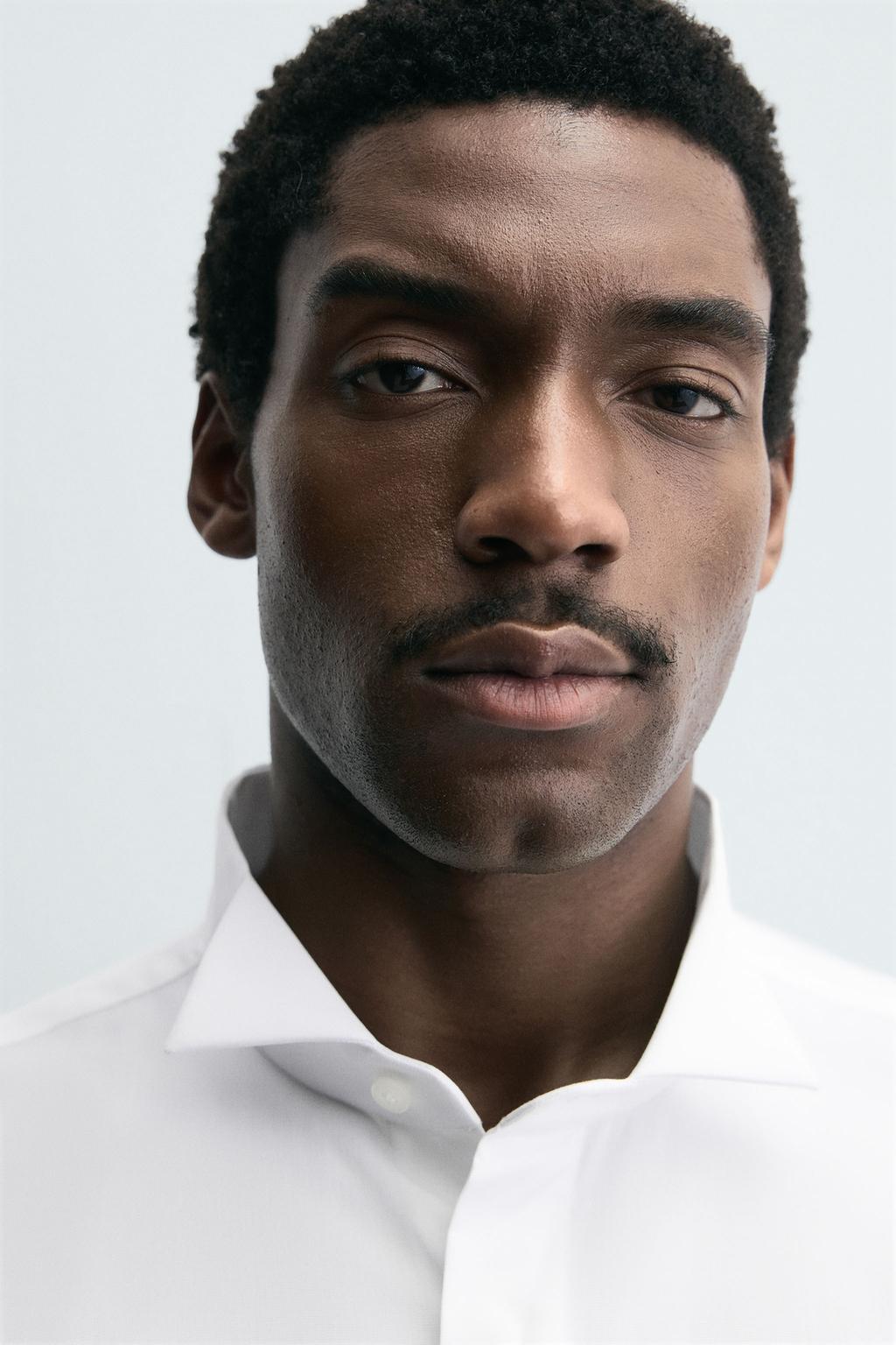 РУБАШКА С ВОРОТНИКОМ «БАБОЧКА»