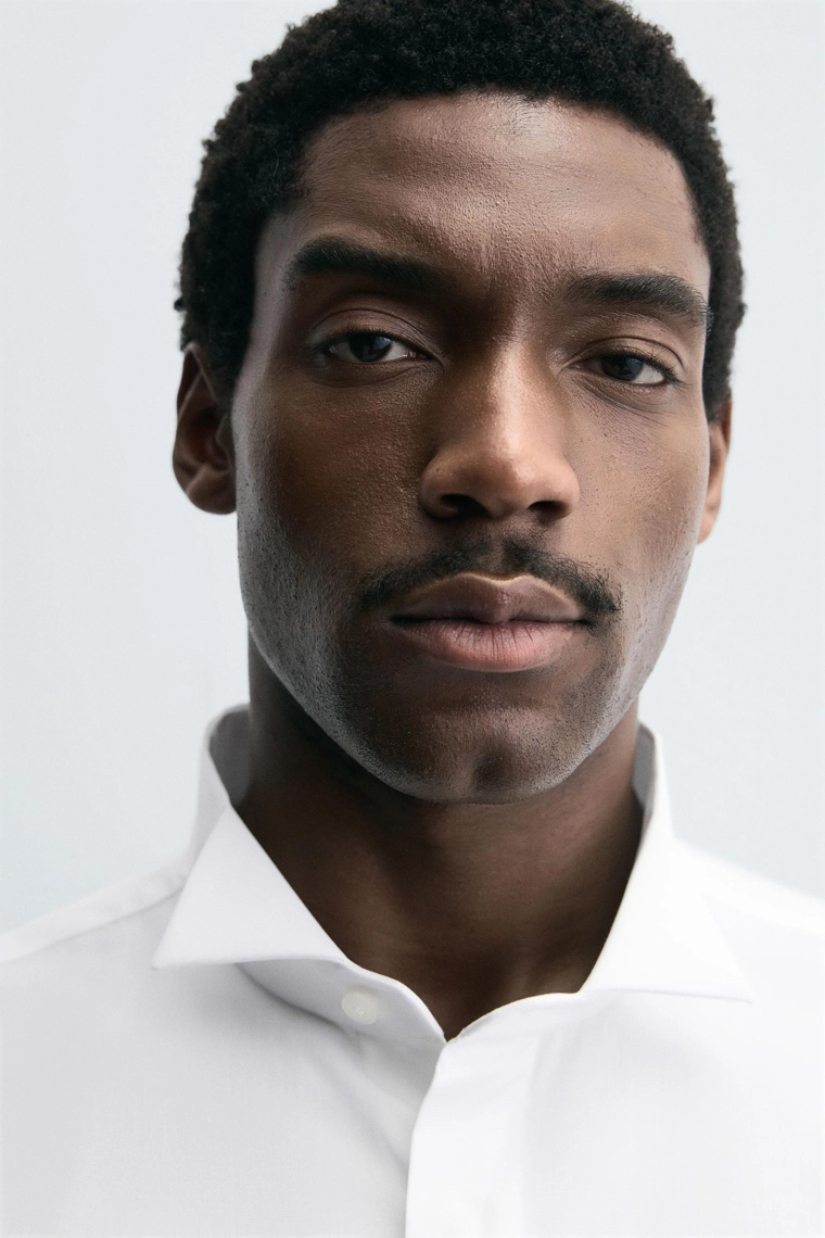 Рубашка с воротником для бабочки