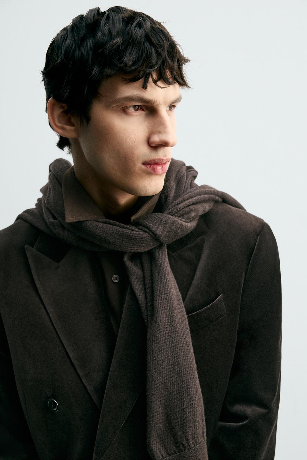 БАРХАТНЫЙ БЛЕЙЗЕР REGULAR FIT