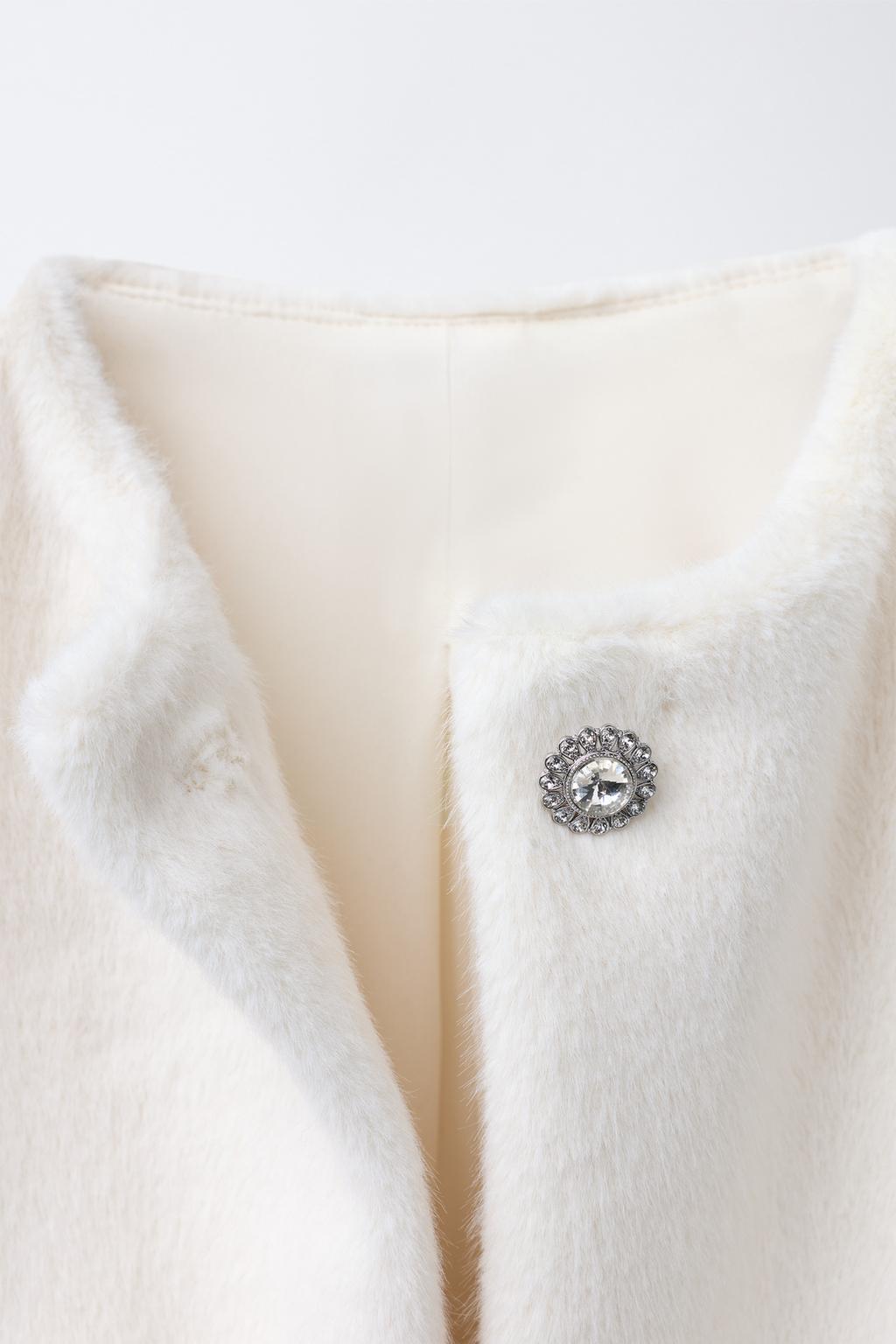 БОЛЕРО ИЗ ИСКУССТВЕННОГО МЕХА