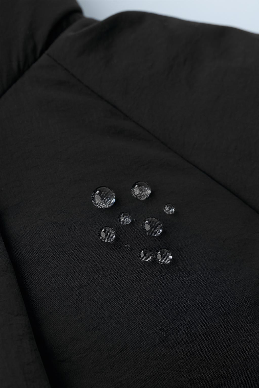 ПУХОВИК WATER REPELLENT С ОТСТЕГИВАЮЩИМСЯ МЕХОВЫМ КАПЮШОНОМ