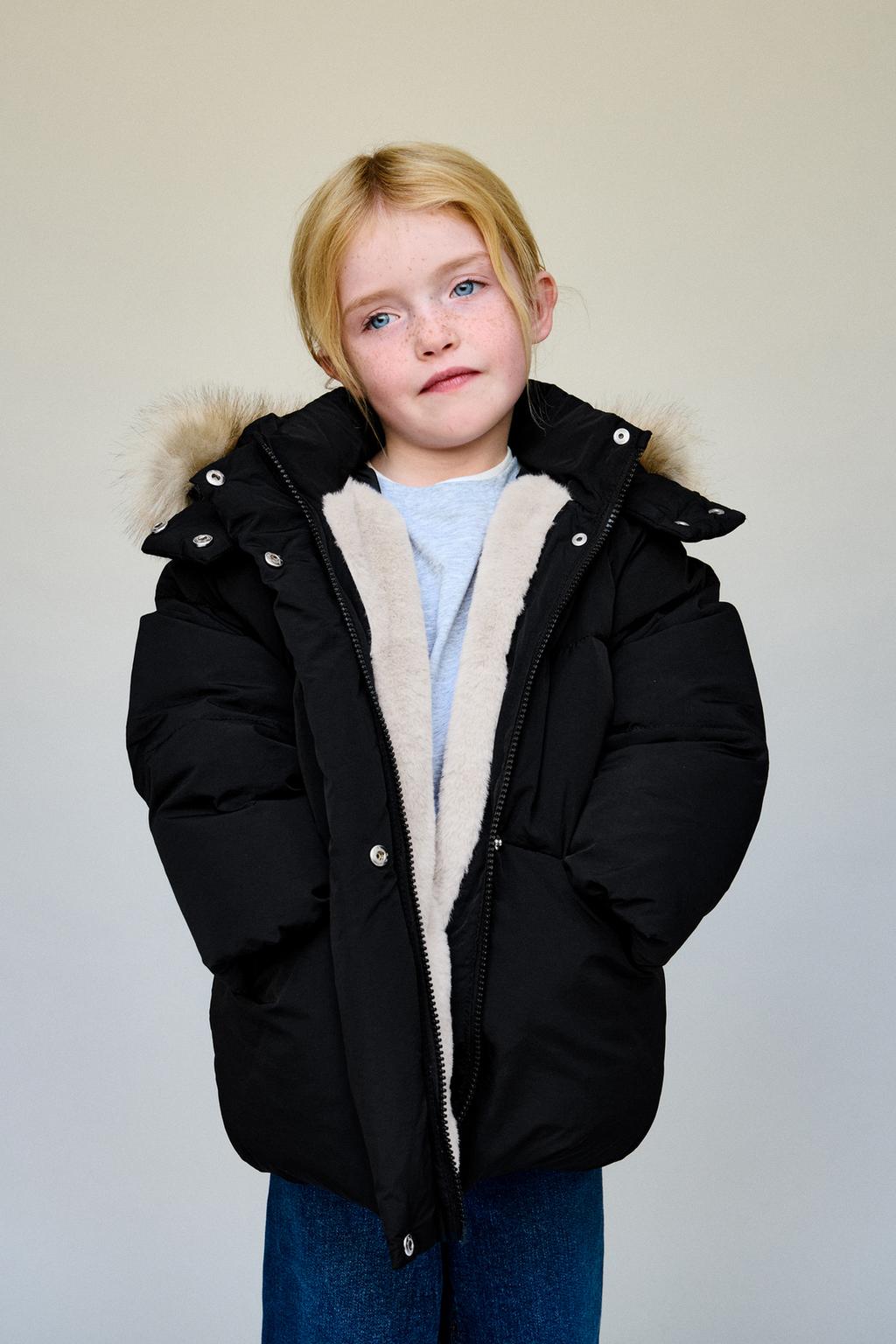 ПУХОВИК WATER REPELLENT С ОТСТЕГИВАЮЩИМСЯ МЕХОВЫМ КАПЮШОНОМ