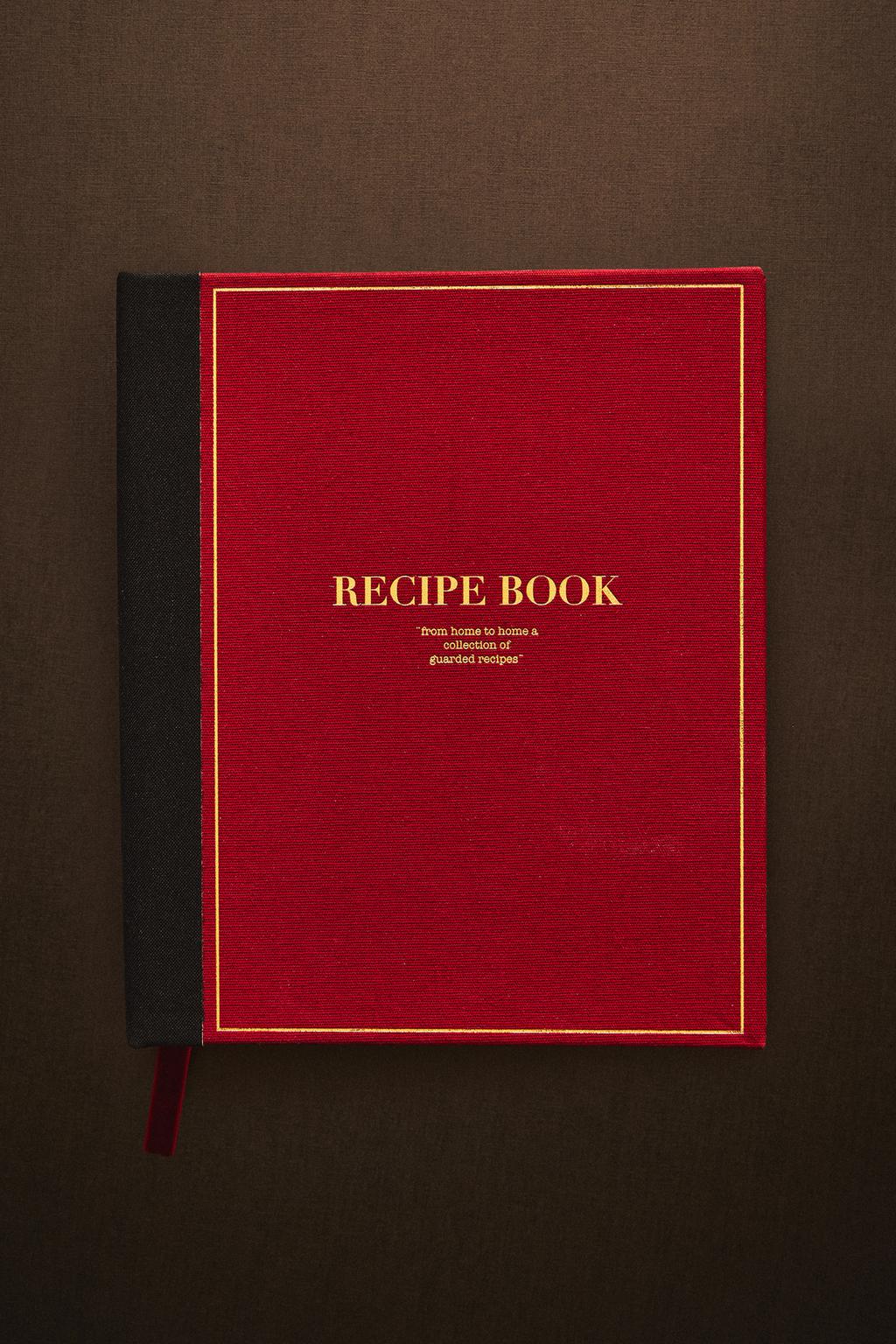 Блокнот для рецептов на рождество