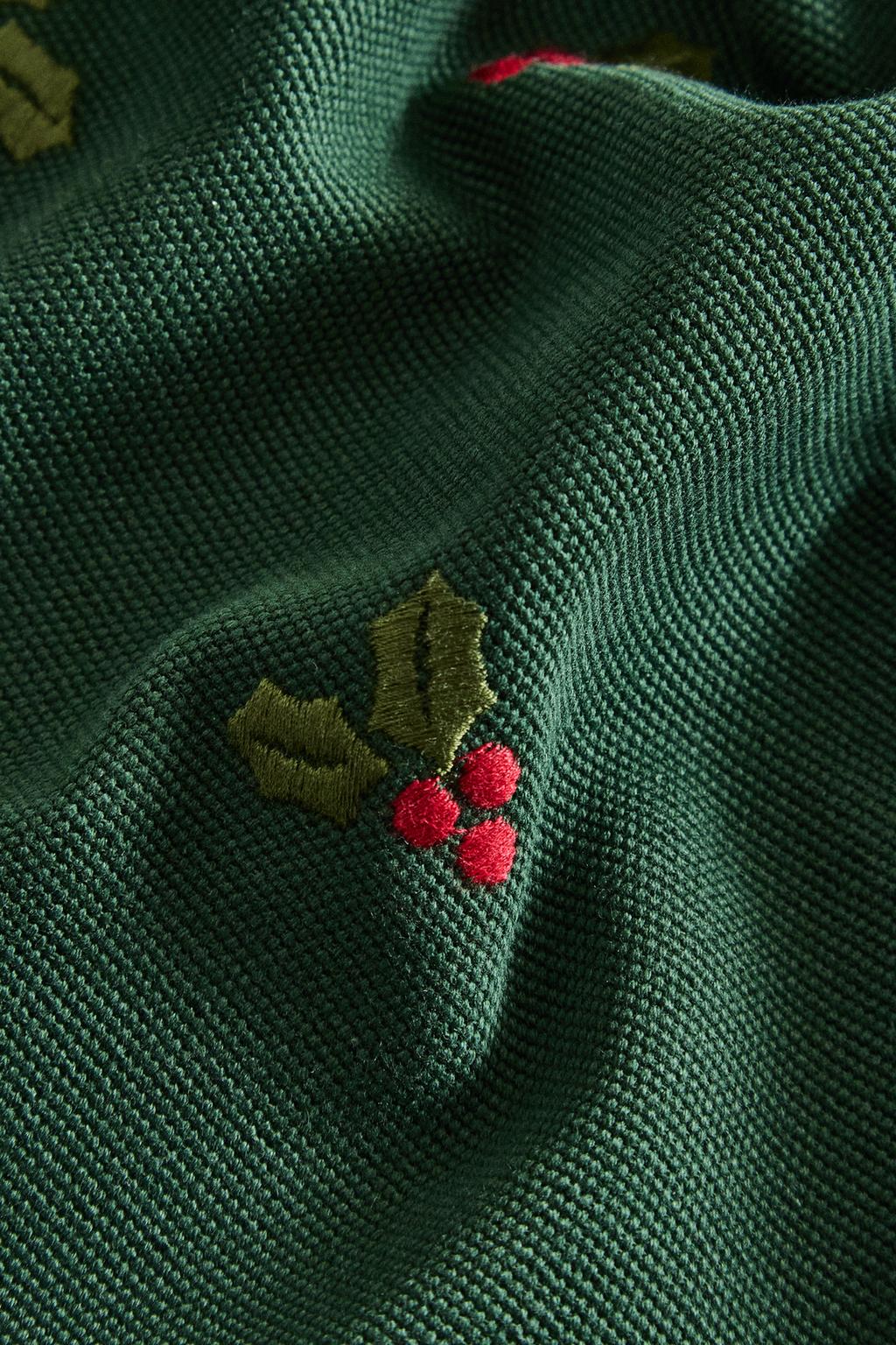 Рождественский бегунок для стола с ветками