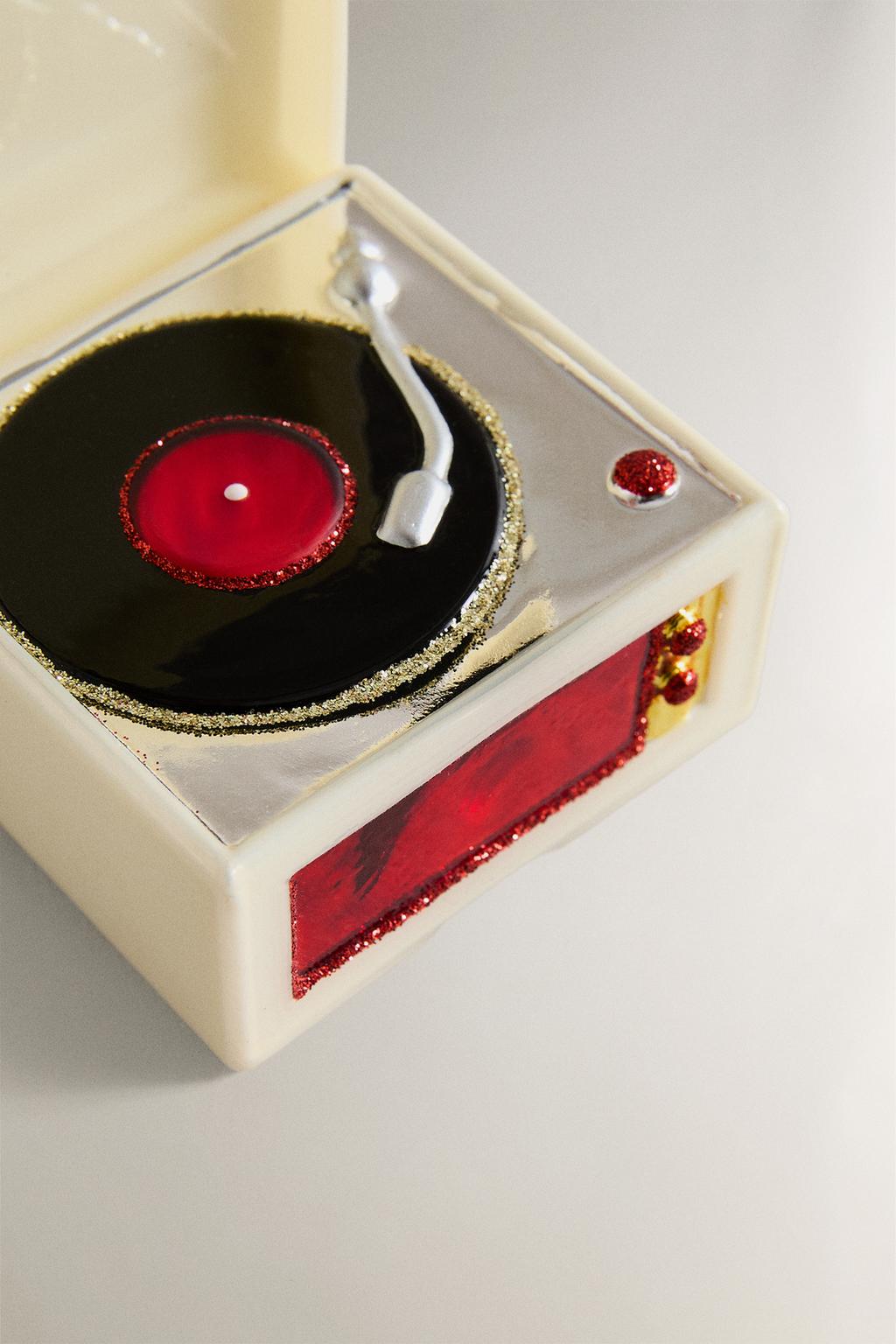 Рождественская елочная игрушка плеер