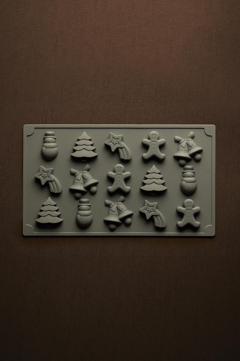 Форма для выпечки с элементами рождества zara