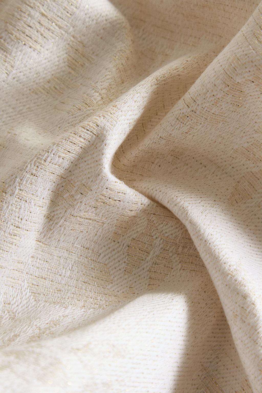 Набор из рамочных хлопковых рождественских салфеток с цветочным узором (набор из 2)