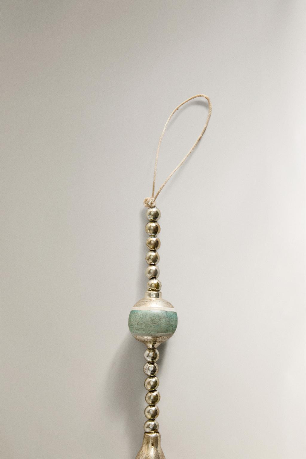 Гирлянда ретро-шаров на рождество