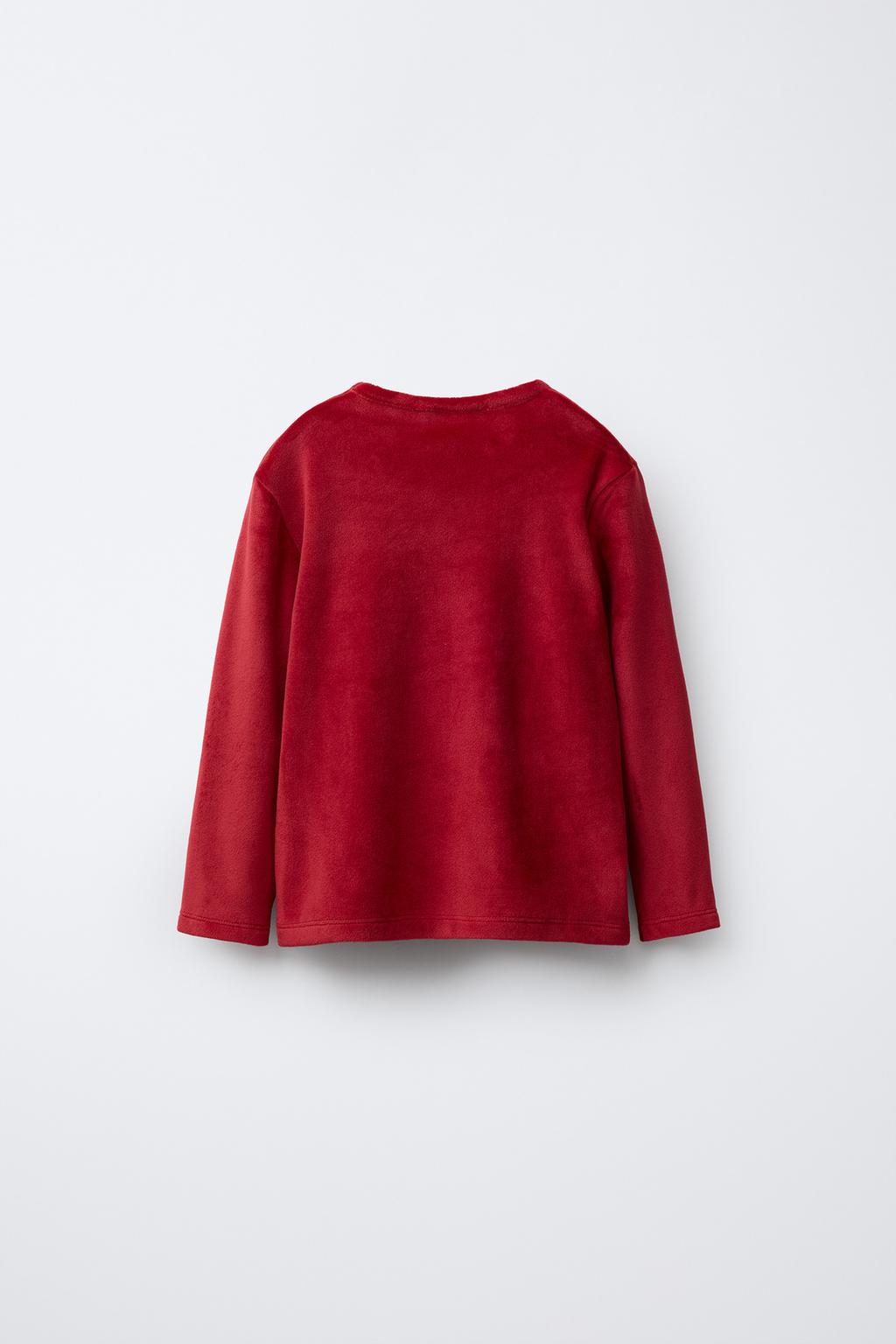 Пижама ages 2-6 / velvet cookie patch