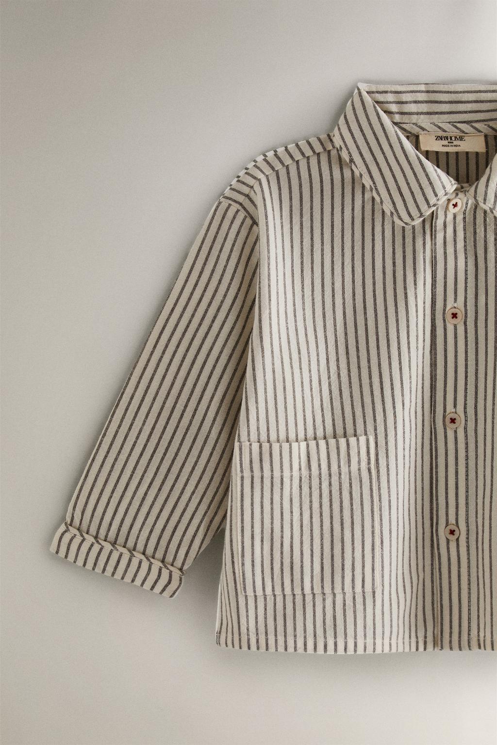 Набор детских пижам в полоску на рождество (набор из 2 штук)