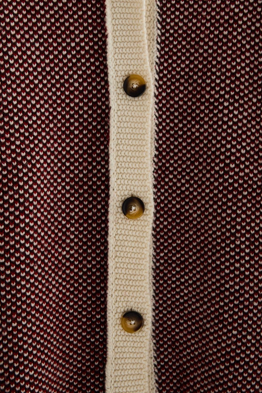 Рождественский кардиган из шерсти