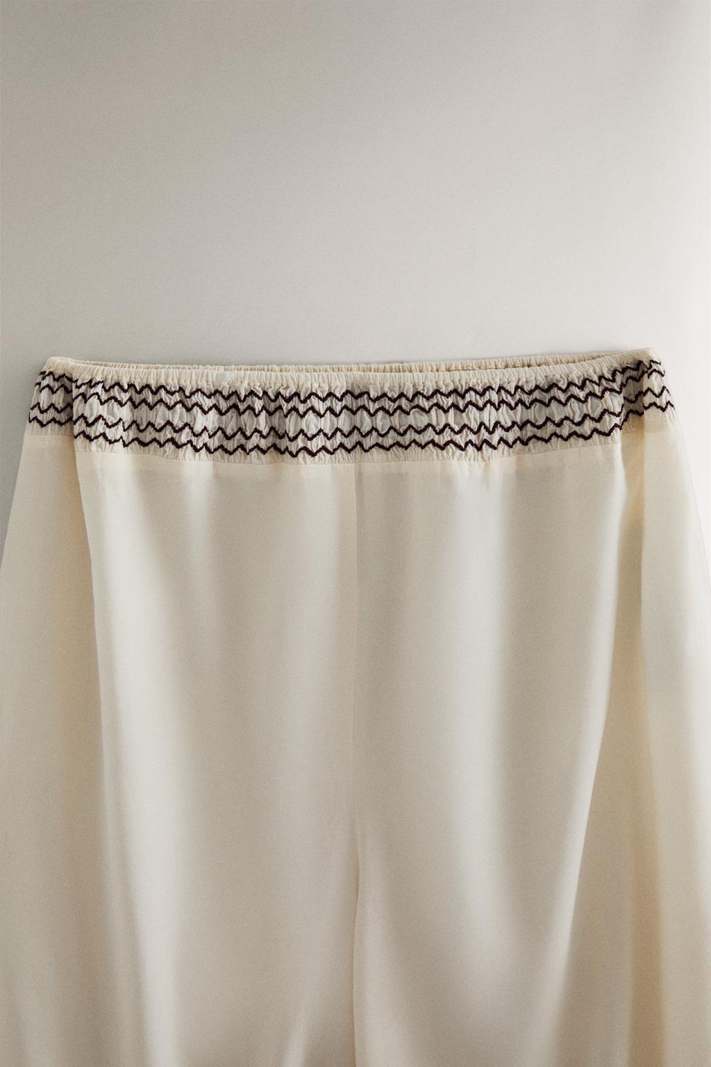 Пижамные брюки сборками на рождество