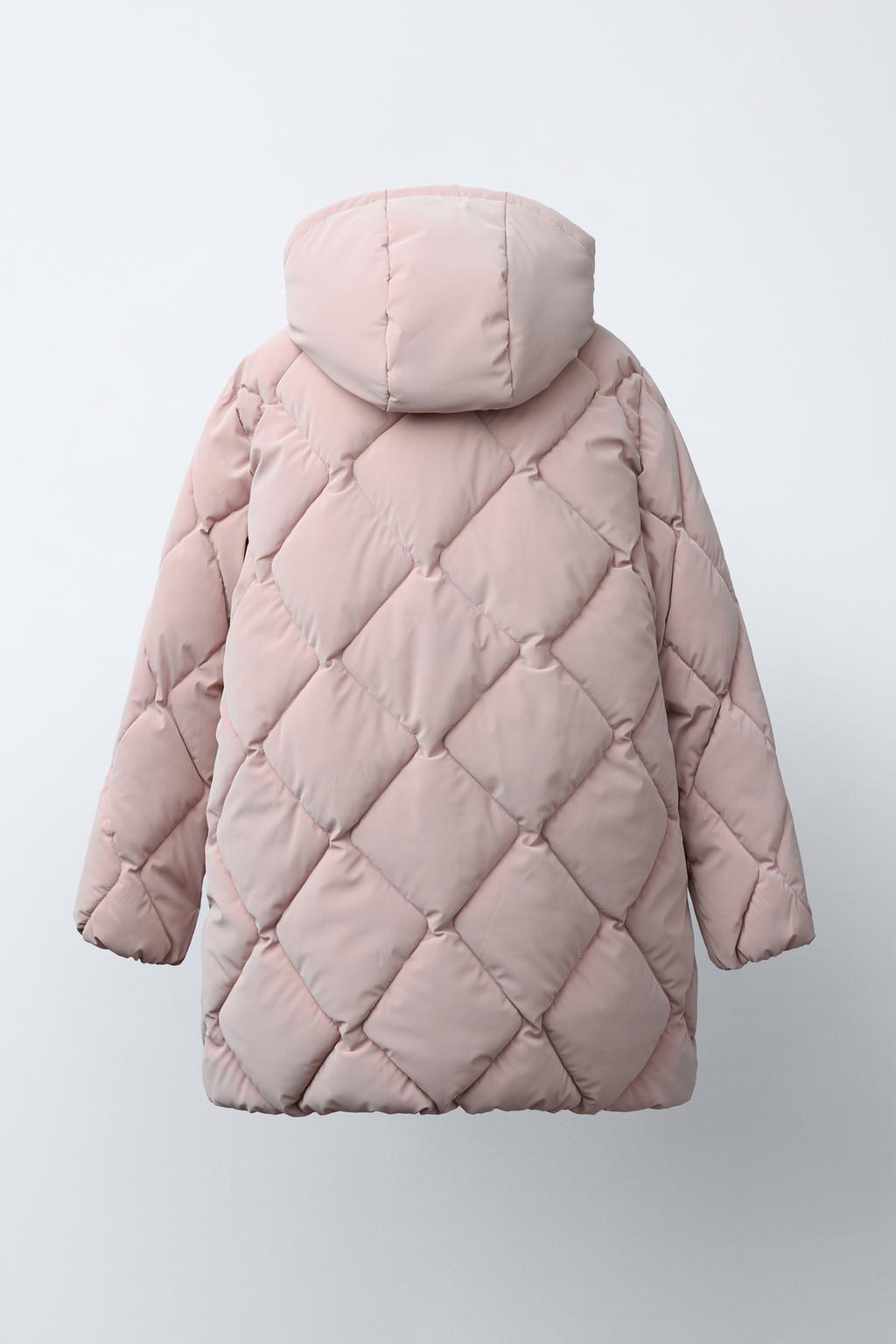 ДЛИННОЕ СТЕГАНОЕ ПАЛЬТО С РЕЗИНОВЫМ ПОКРЫТИЕМ