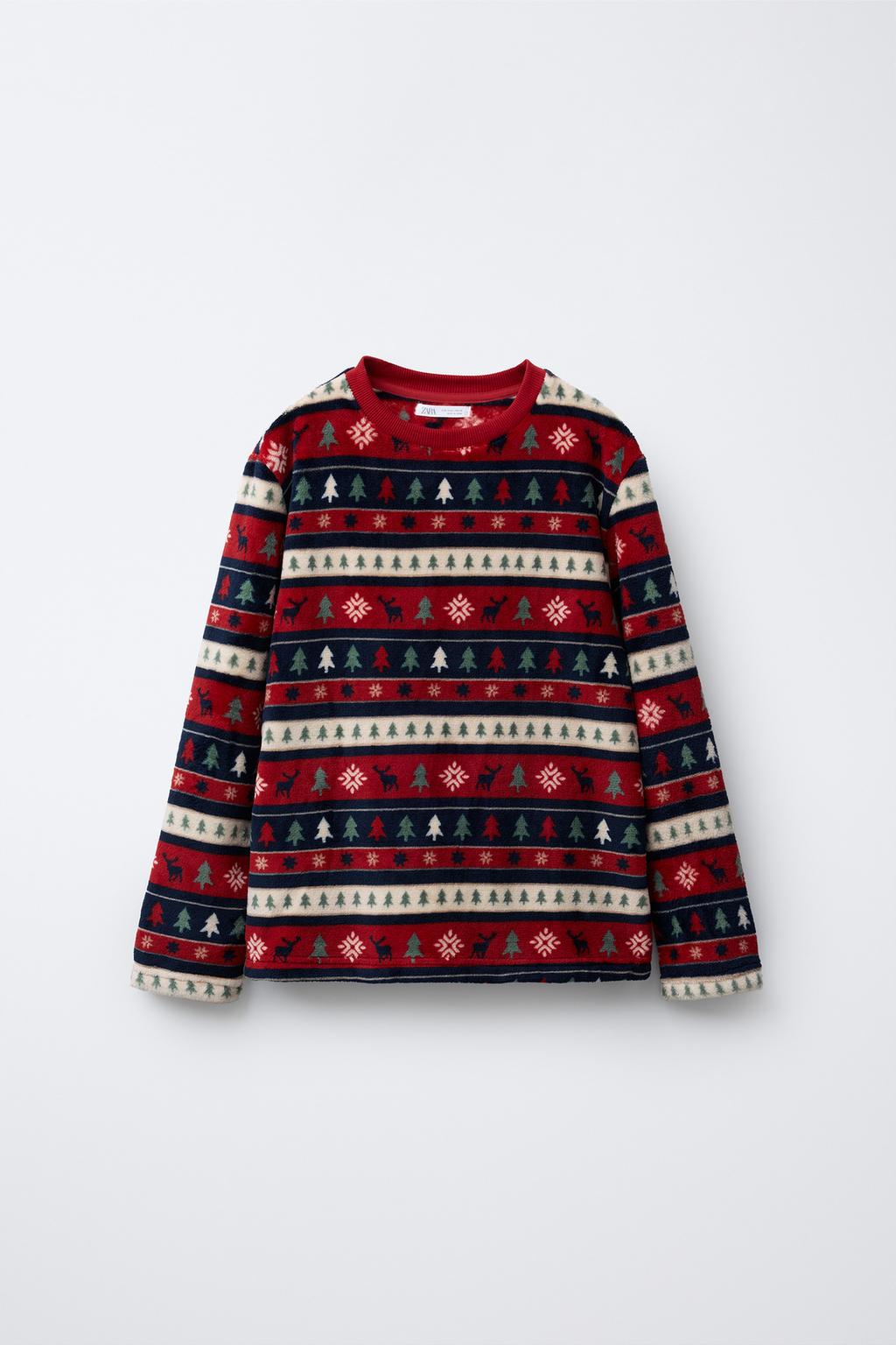 Пижама с деревом на мягкой ткани для возраста 6-14 лет