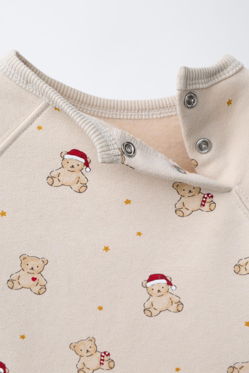 КОМПЛЕКТ ИЗ ТОЛСТОВКИ И БРЮК-ДЖОГГЕРОВ С МЕДВЕЖАТАМИ