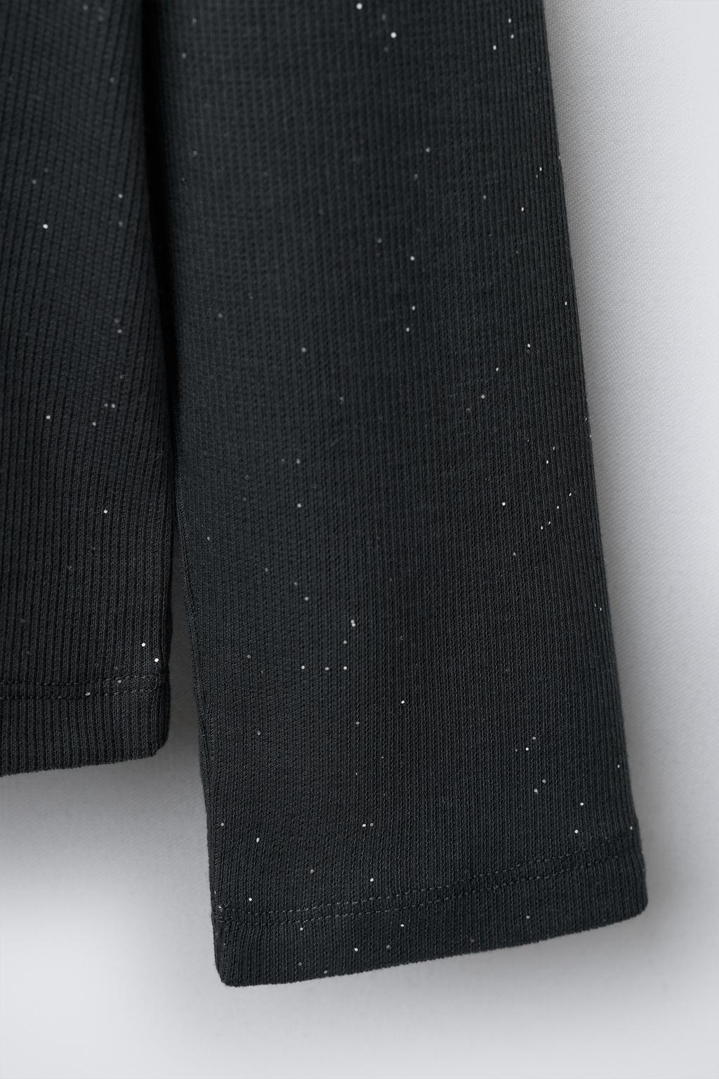 Пижама с вышивкой и блестками для детей от 6 до 14 лет