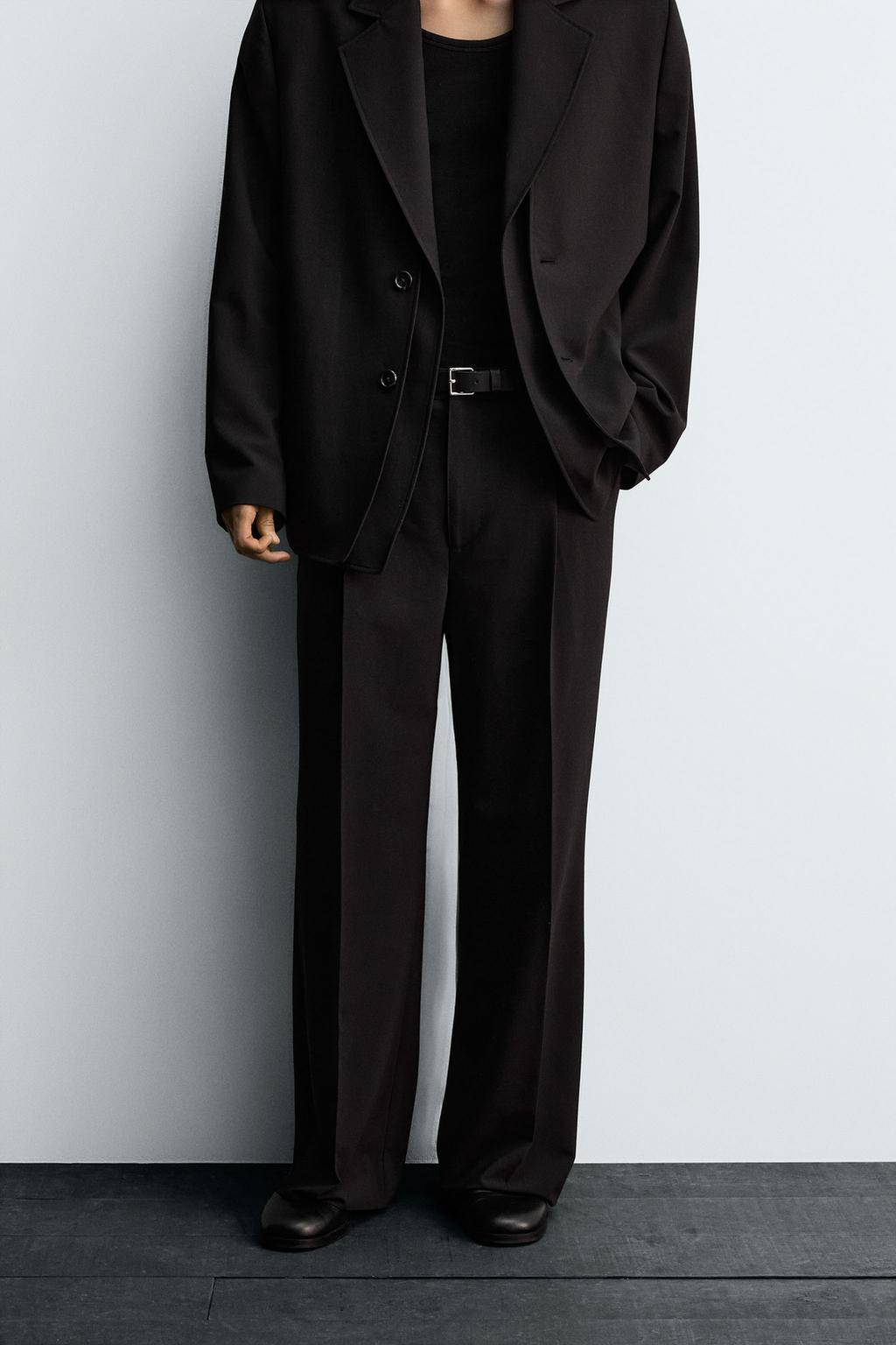 КОСТЮМНЫЕ БРЮКИ СО СКЛАДКАМИ