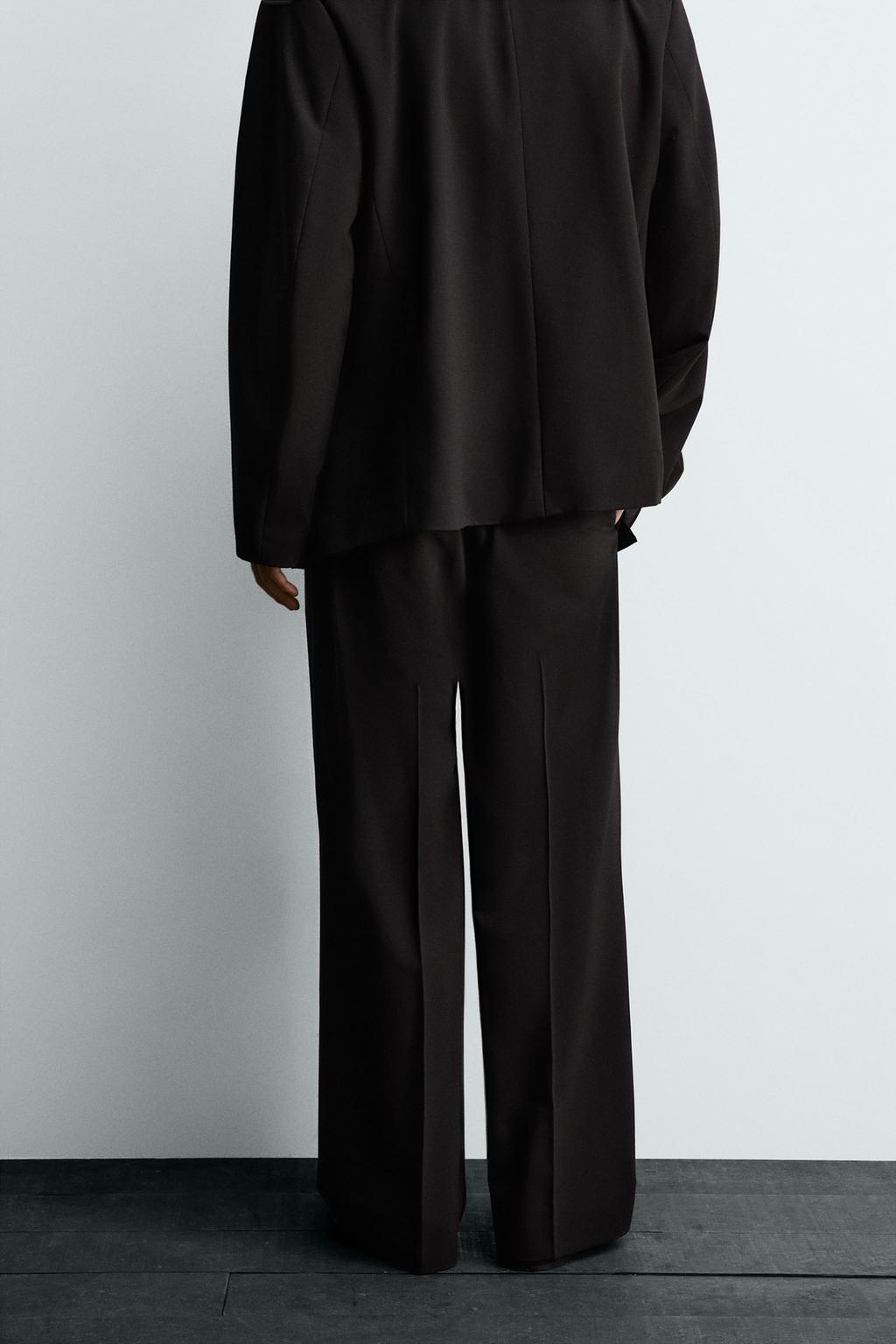 КОСТЮМНЫЕ БРЮКИ СО СКЛАДКАМИ