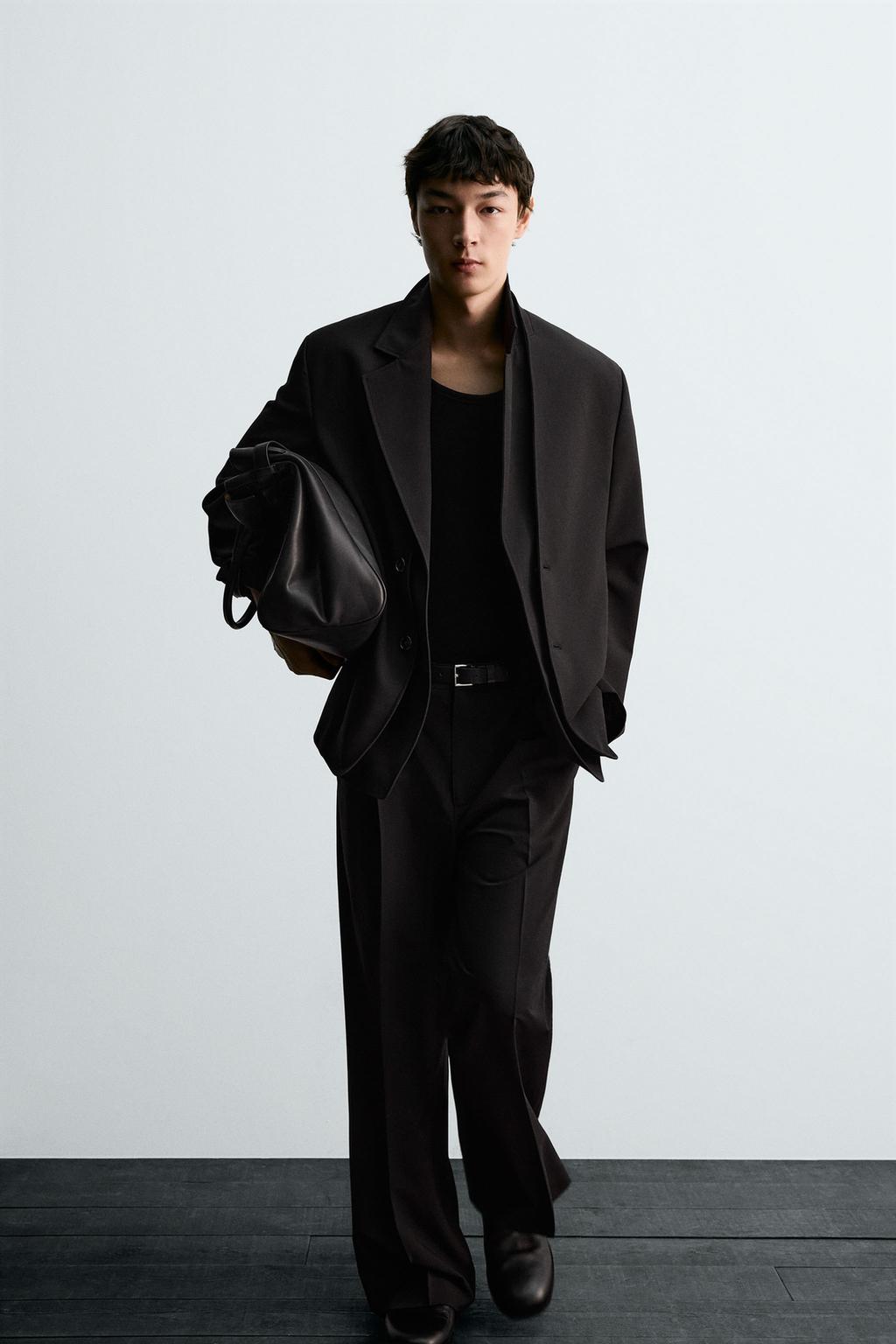 КОСТЮМНЫЕ БРЮКИ СО СКЛАДКАМИ