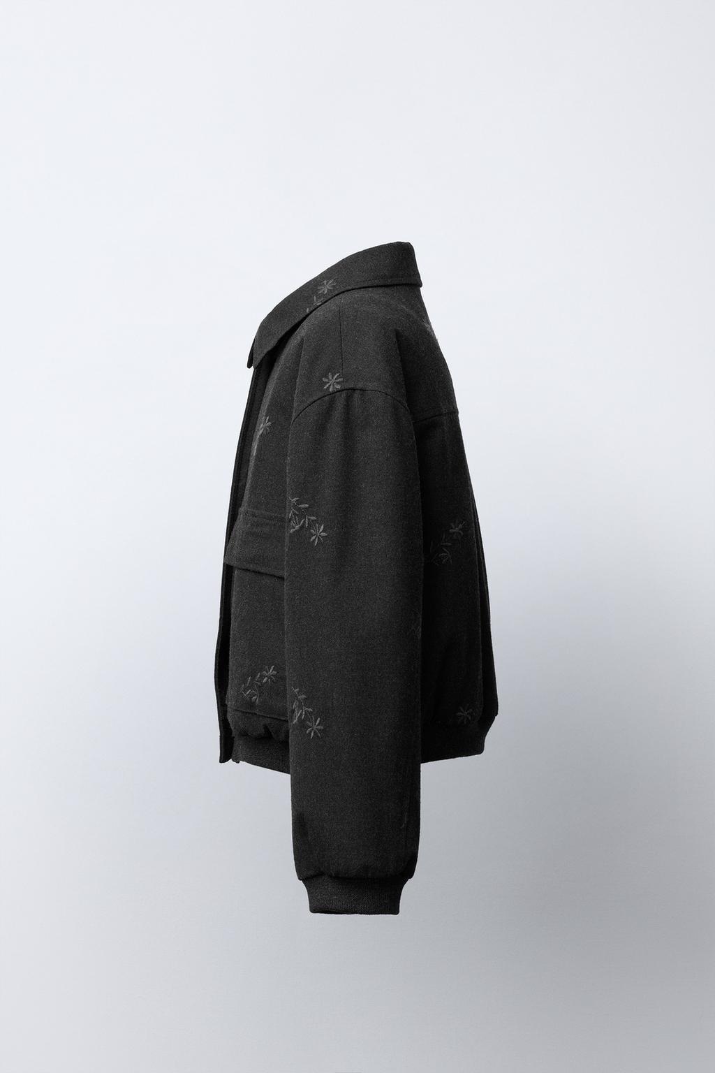 БОМБЕР С ВЫШИВКОЙ «ЦВЕТЫ»