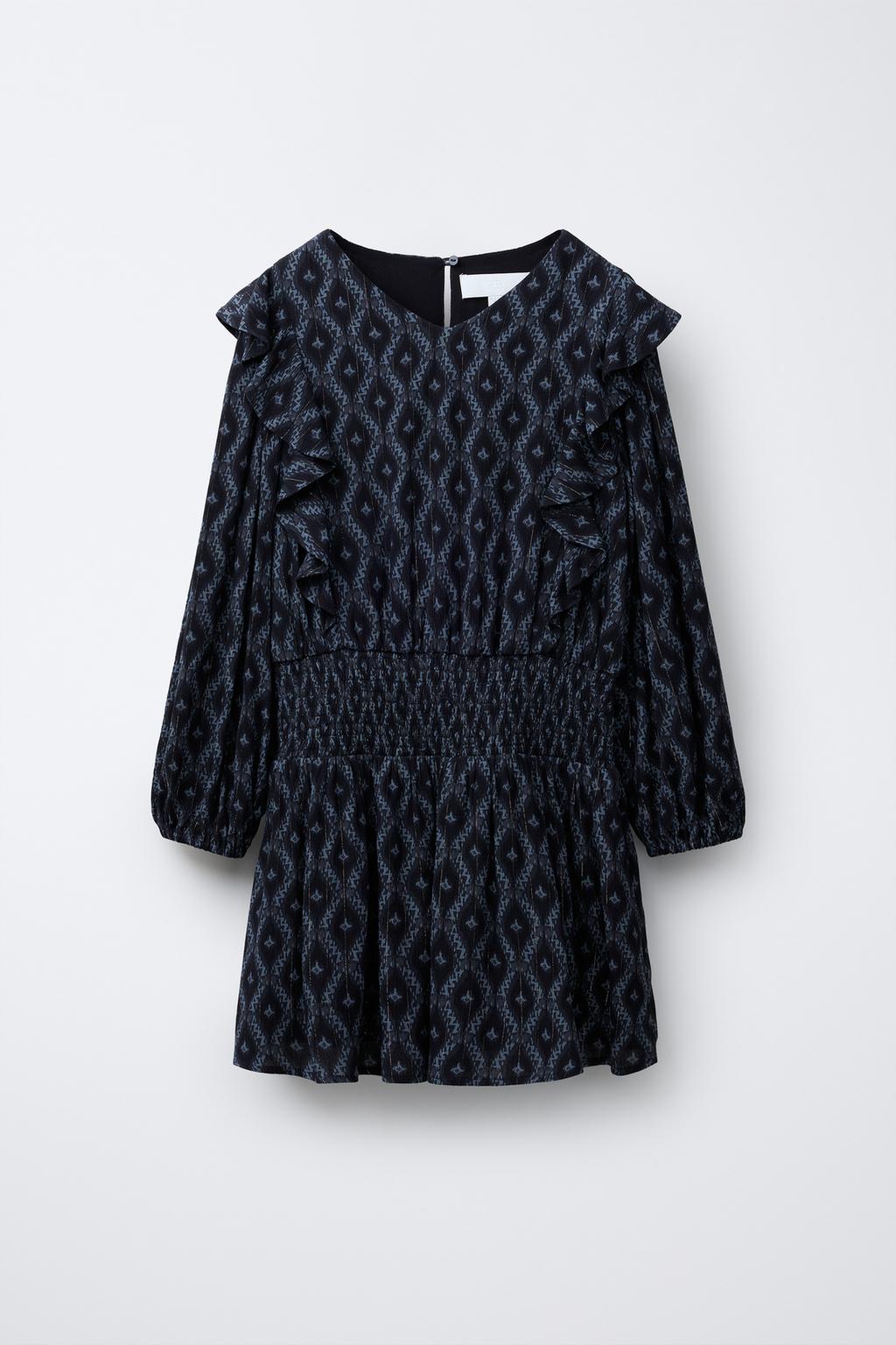 ПЛАТЬЕ С ПРИНТОМ ИКАТ