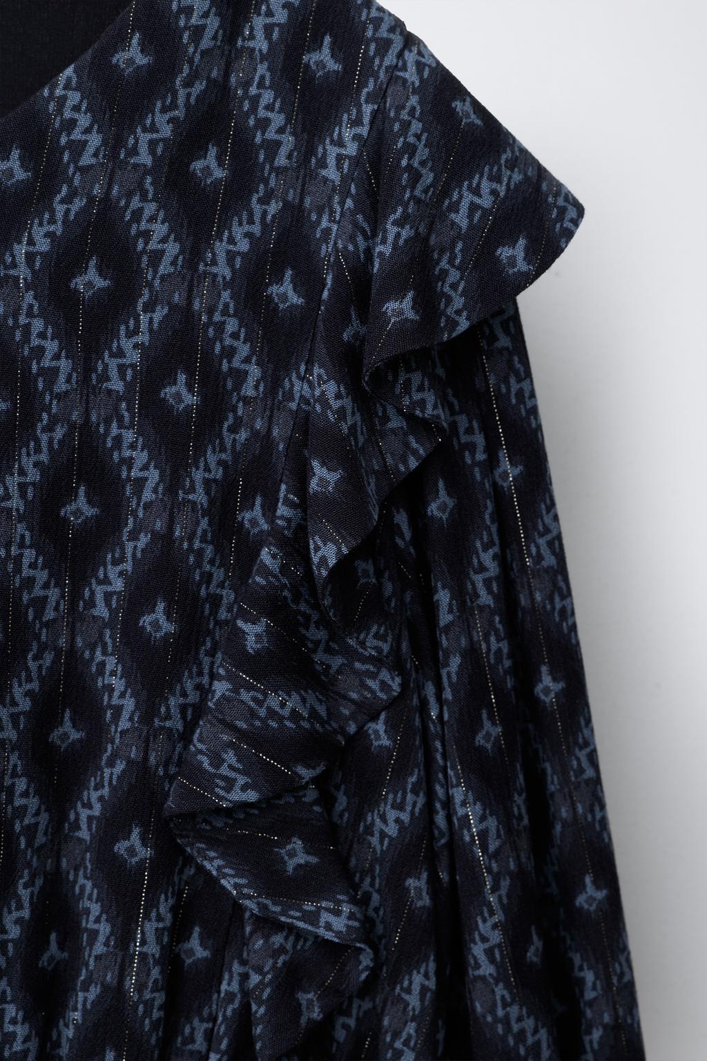 ПЛАТЬЕ С ПРИНТОМ ИКАТ