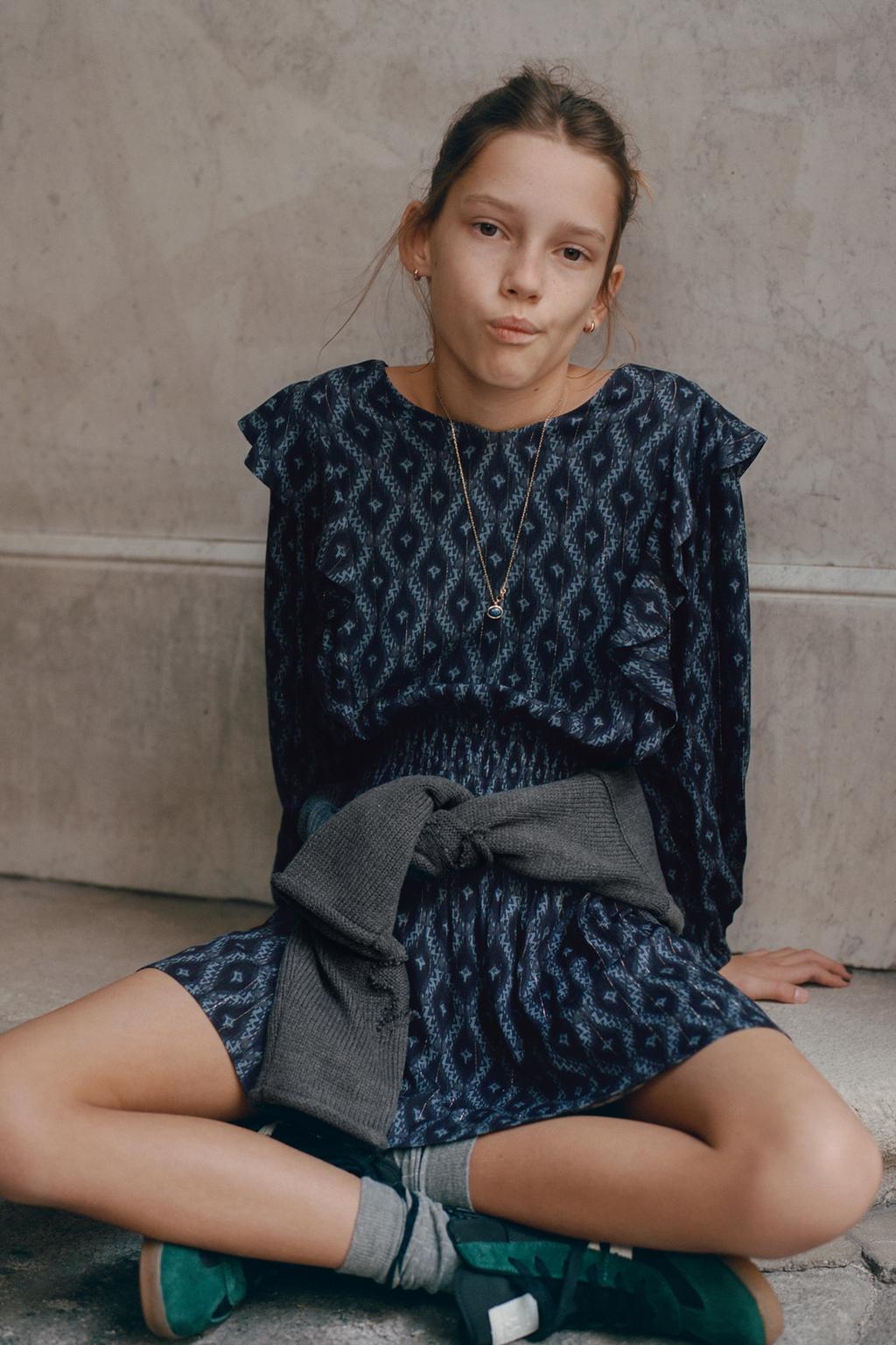 ПЛАТЬЕ С ПРИНТОМ ИКАТ