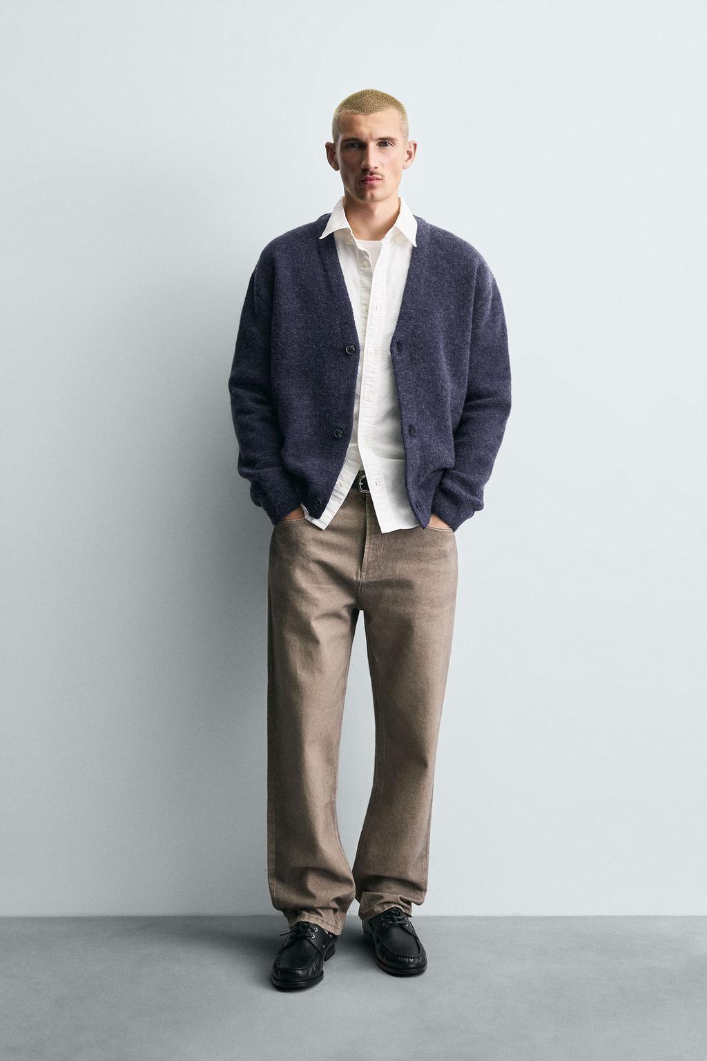 КАРДИГАН ИЗ РЕЛЬЕФНОГО ТРИКОТАЖА