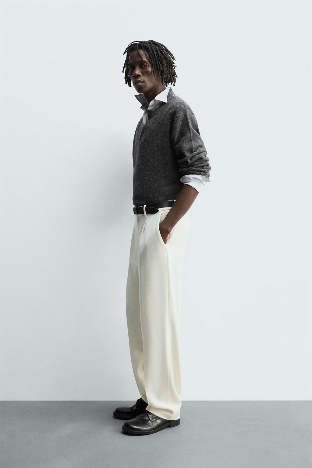 ПОЛО ВЯЗАНЫЙ, НА ПУГОВИЦАХ