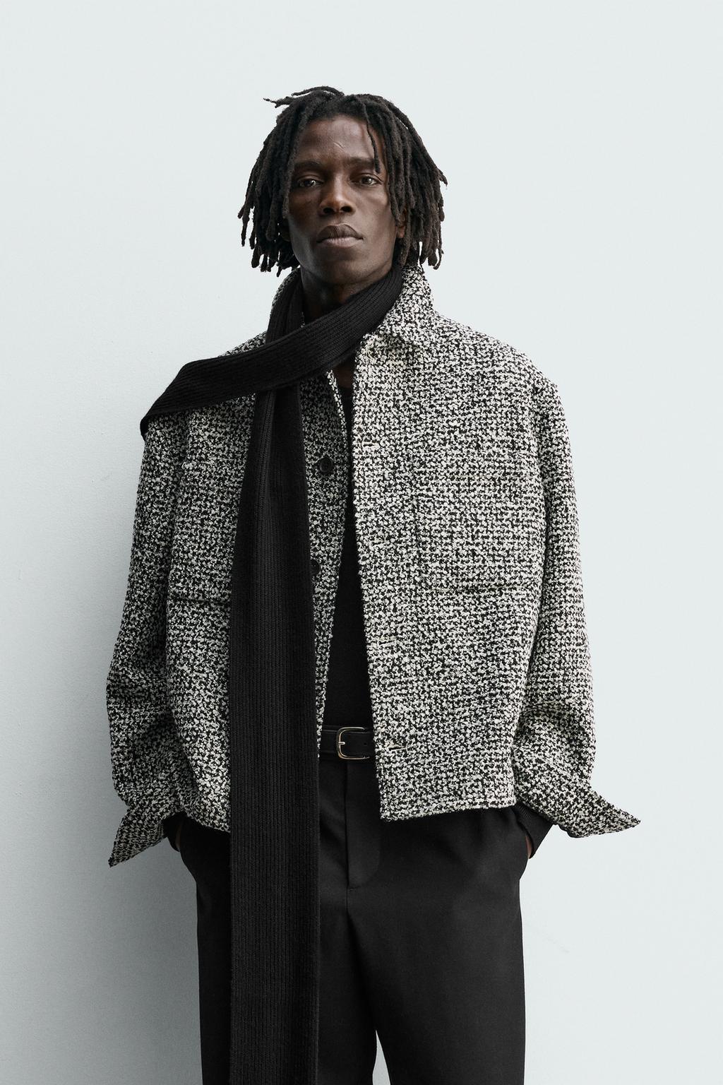 КУРТКА-РУБАШКА С РЕЛЬЕФНЫМИ КАРМАНАМИ