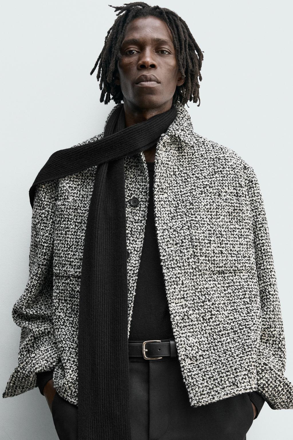 КУРТКА-РУБАШКА С РЕЛЬЕФНЫМИ КАРМАНАМИ